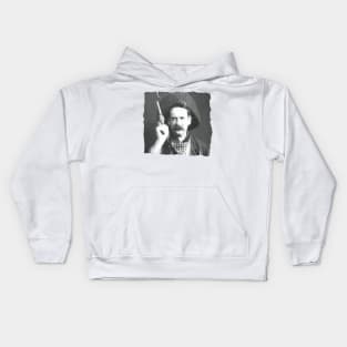 Great Train Robbery (1903) Justus D. Barnes Kids Hoodie